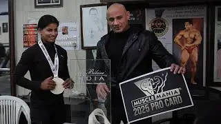 Muscle Mania pro card winner,🥇🏆fitness modelling, (National Record, ￼Holder)Guru ji @mrmukeshgahlot 