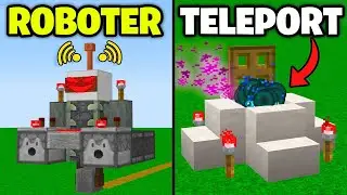 5 einfache REDSTONE IDEEN die du wirklich bauen kannst!