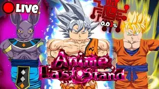 🔴LIVE Playing New [Update 81] In ANIME LAST STAND [ROBLOX] / On Are Way to [300 Subs]