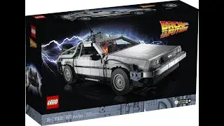Lego set Time Machine DMC-12 Back to the Future Лего набор машина времени DMC-12 Назад в будущее