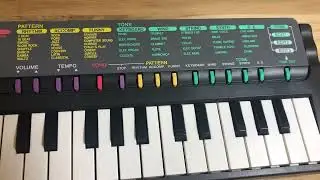 Casio SA-5 Vintage 1991 Mini Synth Keyboard