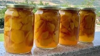 Kompot Shumë i Shijshëm i Pjeshkave , Receta që qëndron për 2 Vite Pa Problem!!! 🥰🥰