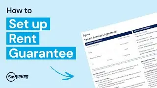 How to set up your Rent Guarantee with SingleKey