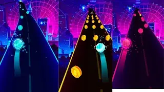 Dancing Road: Color Ball Run!  Gamingplay Android and iOS mobile game! All levels!