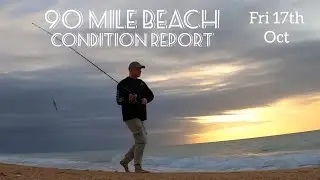 Отчёт о состоянии пляжа 90 Mile Beach. Пятница, 17 октября.