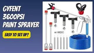REVIEW (2025): Gyfent 3600PSI Paint Sprayer. Features.