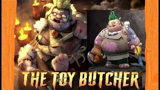 Dota 2 New Pudge Persona - The Toy Buthcher Preview !! Battlepass LvL 255 !!