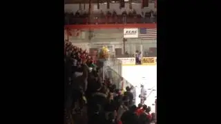 Cornell Men's Hockey Postgame Teddy Bear Toss