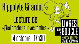 LDLB : Lecture du texte de Boris Vian J’irai cracher sur vos tombes par Hippolyte Girardot