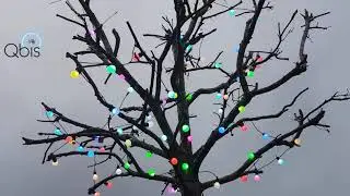 RGB Colour Changing Festoon Lights, Christmas Lights from Qbis UK