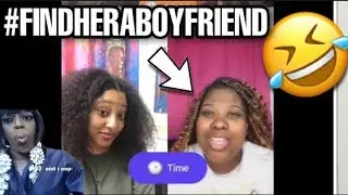 TRYNNA FIND MY FRIEND A BOYFRIEND ON THE MONKEY APP w/ JenaiMarie |  #Comedy 🤣🤫