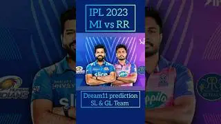 MI vs RR dream11 prediction, RR vs MI dream11, Mumbai vs Rajsthan dream11 team, IPL 2023 #shorts
