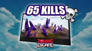 CITY MAP IS SO GOOD !! (65 kills) | Zombie Escape Human Win