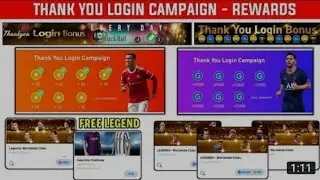 THANKYOU LOGIN CAMPAIGN DETAILS PES 2021