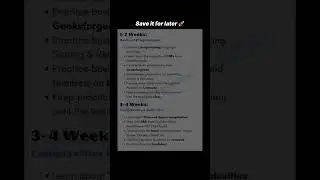 6 Months Placements Roadmap&hellip;! #coding #codinglife #softwareengineer #software #programminglanguage