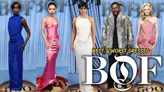 ТОП-10 ЛУЧШИХ И ХУДШИХ НАРЯДОВ НА ГАЛА-ВЕЧЕРЕ BOF 500 (выпуск 2025 года!)