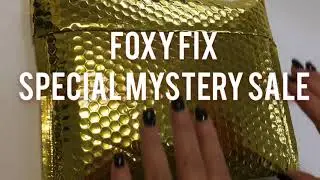 Специальная распродажа Foxy Fix Mystery &mdash; распаковка/распаковка Golden Enclosure &mdash; ноябрь 2018 г.