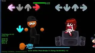 beating cheeting in fnf