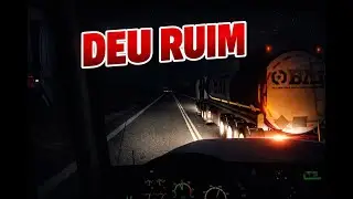 Viagem à noite no ETS2 🌙 | Acidente e muita dificuldade 🚛💥