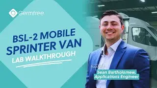 BSL-2 Sprinter Van Mobile Lab Walkthrough - Germfree
