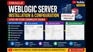 WebLogic Complete Guide | Managed Servers, Clusters, Dynamic Clusters & Automation