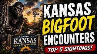 Top 5 Five Kansas Bigfoot Sightings! High Plains, State Parks and Canyons Perfect for Sasquatch!