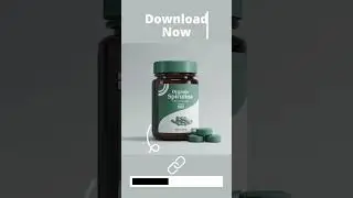 Free Medicine Bottle Mockup