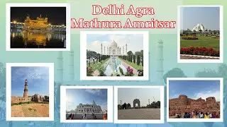 Delhi Agra Mathura Amritsar Travel Blog | #delhidiaries #delhi #agra #mathura #amritsar #travelvlog