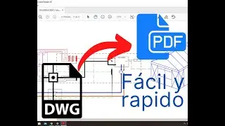 Como convertir archivos DWG a PDF