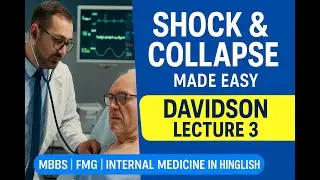Internal Medicine Lesson 3 &ndash; Shock & Collapse | Davidson Explained | Types of Shock I MBBS FMG BHMS