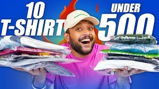 ⚡️ 10 BEST  T-Shirts Under 500 FOR Men Review 2025 | MAX, Veirdo, XYXX, Alan Jones | ONE CHANCE