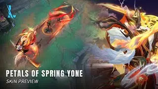 Petals Of Spring Yone Skin Preview – Legendary Skin || League Of Legends: Wild Rift