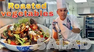 Roasted Vegetable Salad🥕 || Simple salad recipe for continental cuisine || Desivloger