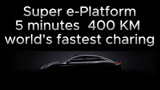 5 minutes charging 400 KM range
