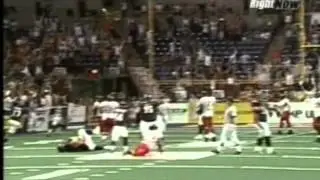 Brian Jackson Game Winning Field Goal Spokane Shock Kicker