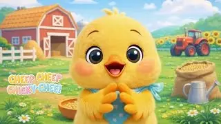 Чип-чип, цыпленок-чи 🐣 | Веселая песенка про цыпленка для малышей #welotoons #kidssongs #chickychee
