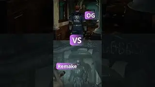 Mr. X Hallway Encounter 😱 | Resident Evil 2 OG vs Remake