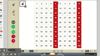 Skip Counting by 5s Using a 100 Chart