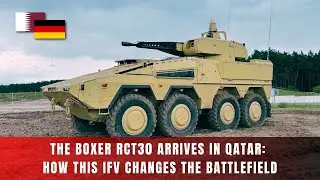 Boxer RCT30 для Катара: беспилотная башня, защита от дронов, огромная мощь