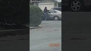 Armed Robbery Caught On Camera In Stockton On Christmas Eve