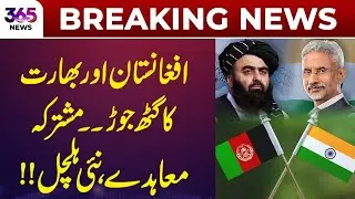 Afghanistan and India Form Alliance: New Developments Emerge | 365 Plus