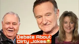 Johnny Carson with guests Robin Williams, Jonathan Winters and Park Overall