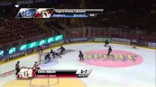Peter Cehlarik first points in SHL-season 2014/15