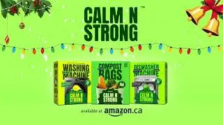 CALM N STRONG Compost Bags | Washing Machine Cleaner | Dishwasher Cleaner