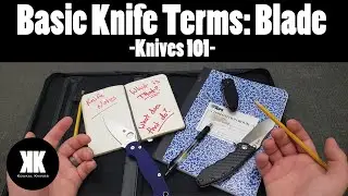 Knives 101 - Basic Folding Knife Terminology - The Blade