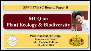 Plant Ecology and Biodiversity MCQ test TYBSC BOTANY