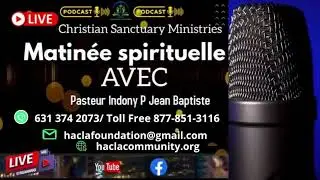REV: INDONY P JEAN BAPTISTE- A message to people who are facing persecution and difficulty. 11/09/24