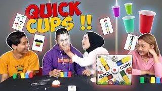 SIAPA PALING FOKUS !? CHALLENGE QUICK CUPS INDONESIA !!
