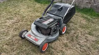 Victa Silver Streak 160cc 2 Stroke Lawnmower Cold Start - Made in Australia! #savethevictas