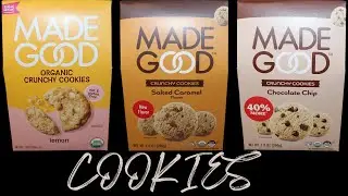 Made Good Organic Crunchy Cookies: Lemon, Salted Caramel & Chocolate Chip Review